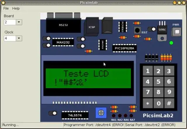 Download web tool or web app PICSimLab - PIC Simulator Laboratory to run in Linux online