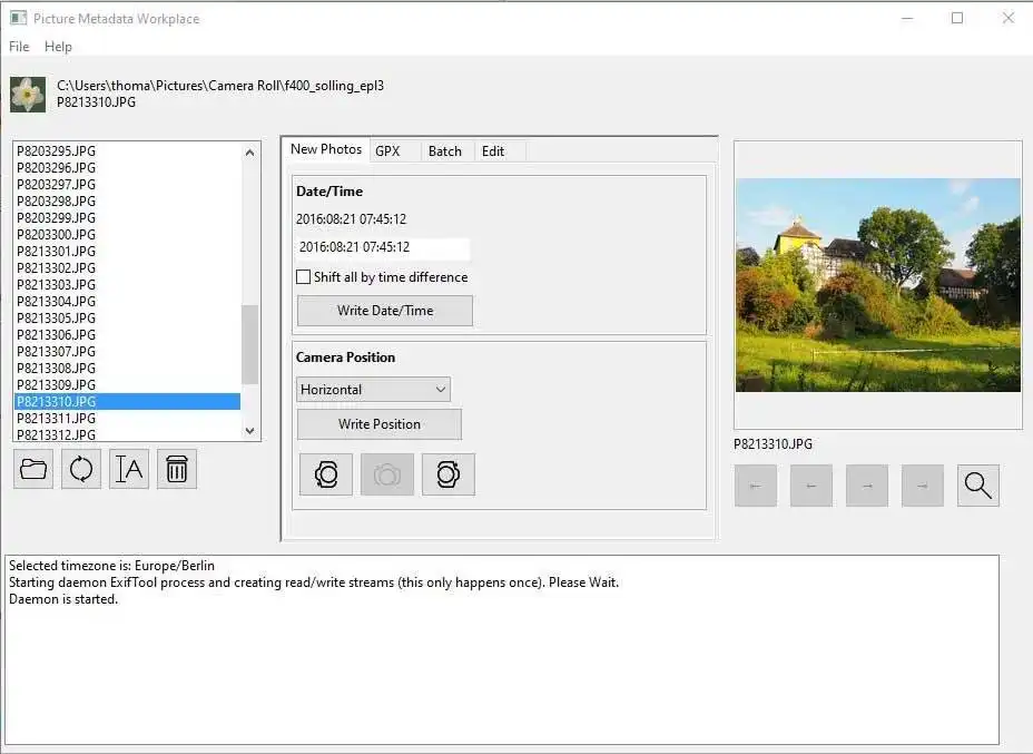 Download webtool of webapp Picture Metadata-WP