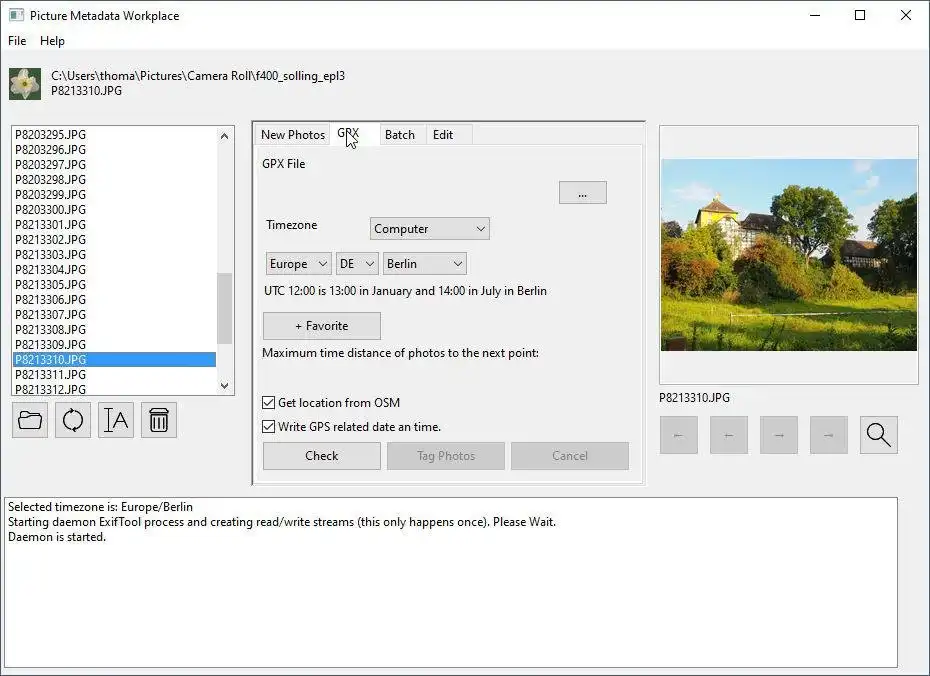 Download webtool of webapp Picture Metadata-WP