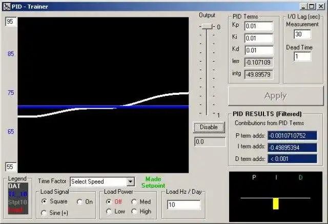 Завантажте веб-інструмент або веб-програму PID Loop Simulator