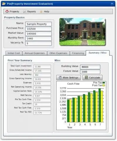 Download web tool or web app PIE - Property Investment Evaluation