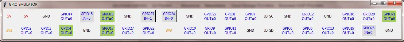 Muat turun alat web atau aplikasi web Pi GPIO Emulator