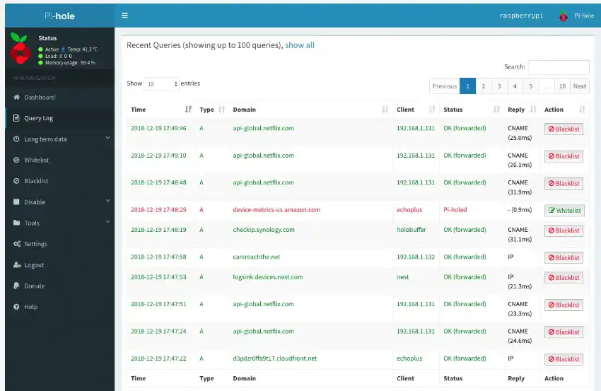 Mag-download ng web tool o web app na Pi-hole