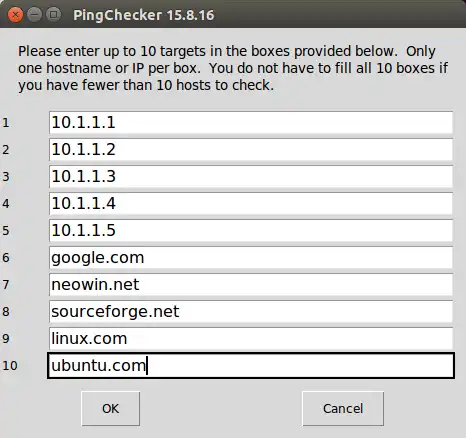 Download web tool or web app PingChecker