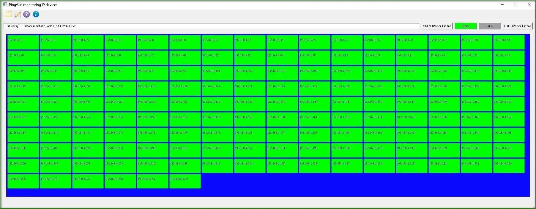 Laden Sie das Web-Tool oder die Web-App PingWin herunter