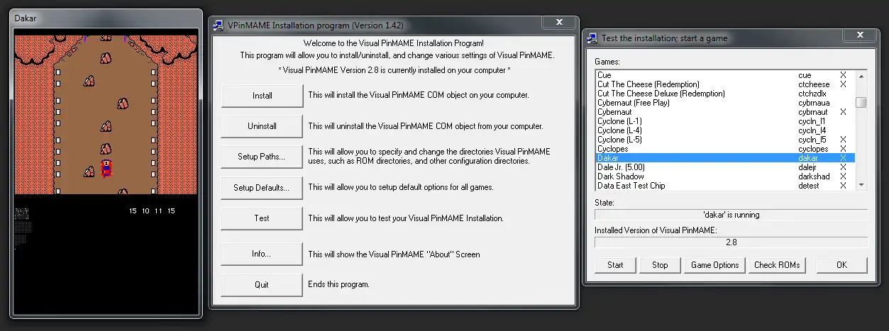 Download web tool or web app PinMAME