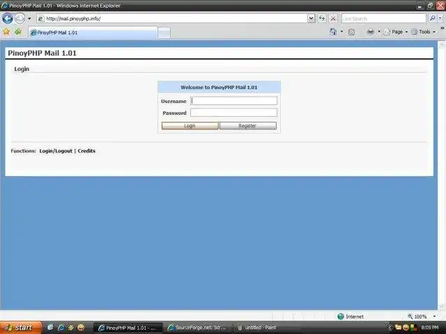 Download web tool or web app PinoyPHP Mail WebMail Client