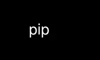 Run pip in OnWorks free hosting provider over Ubuntu Online, Fedora Online, Windows online emulator or MAC OS online emulator