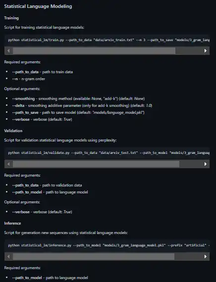 Download web tool or web app Pipeline for training Language Models