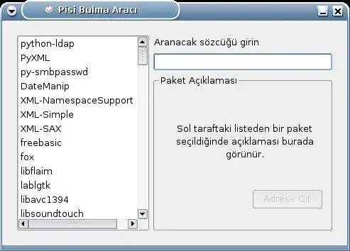 Web aracını veya web uygulamasını indirin pisibul