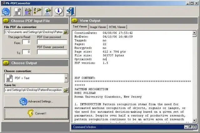 Download web tool or web app PkPdfConverter