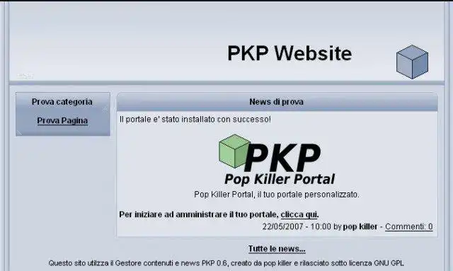 Download web tool or web app PKP (Pop Killer Portal)