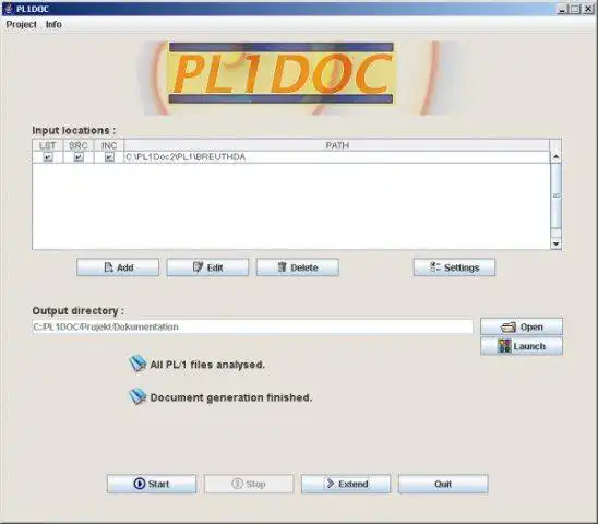 Загрузите веб-инструмент или веб-приложение PL1DOC