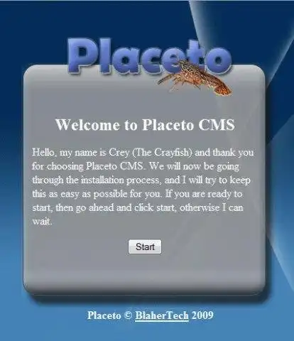 Download web tool or web app Placeto CMS