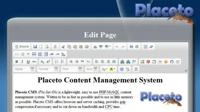 Download web tool or web app Placeto CMS