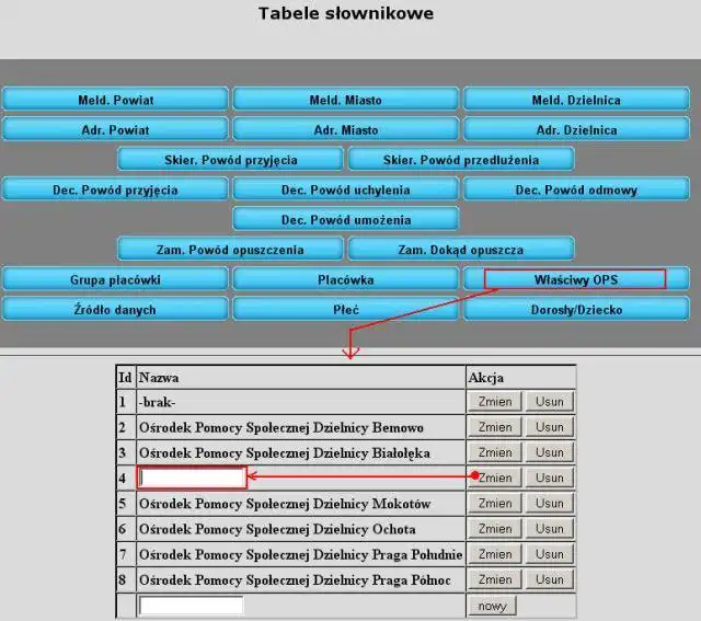 הורד כלי אינטרנט או אפליקציית אינטרנט Placówki Zapewniające Pomoc w Hostelu