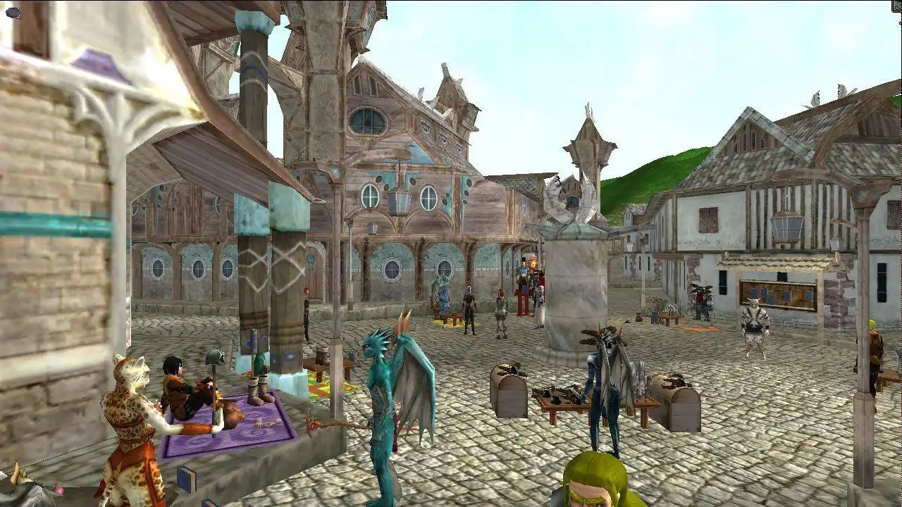 Download web tool or web app Planeshift: a 3D MMORPG to run in Windows online over Linux online