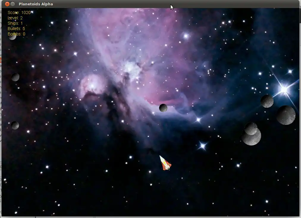 Download web tool or web app Planetoids to run in Linux online