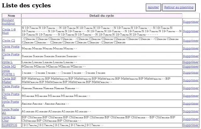 Download web tool or web app PlanningRH