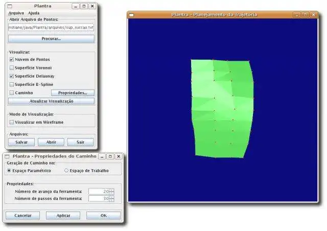 Mag-download ng web tool o web app Plantra - Pagpaplano ng Trajectory