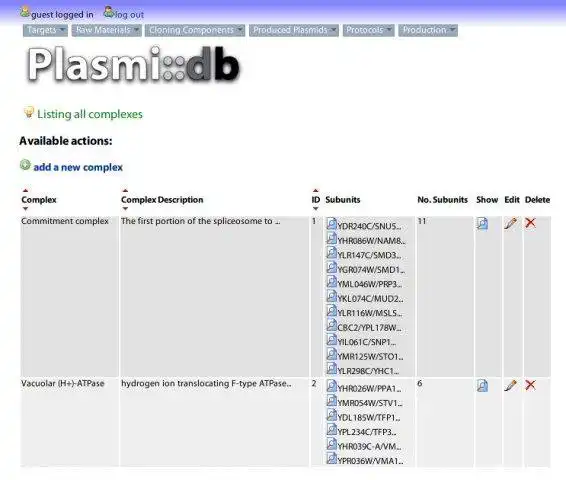 Mag-download ng web tool o web app na Plasmidb para tumakbo sa Linux online