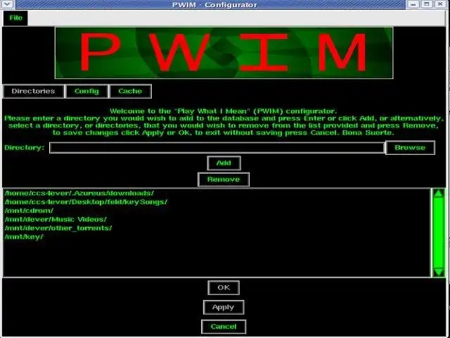 Download webtool of webapp Play What I Mean