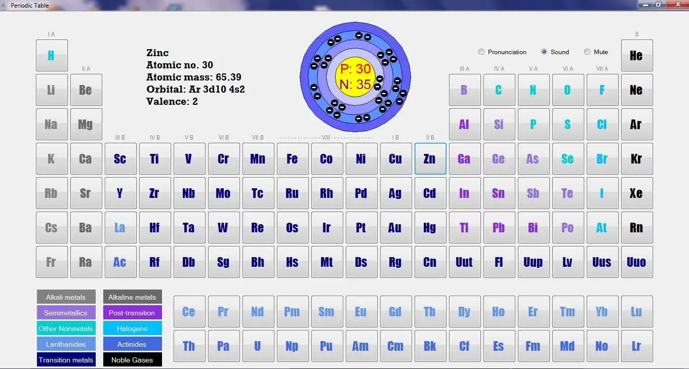 Download web tool or web app Play With Periodic Table 2.0.0