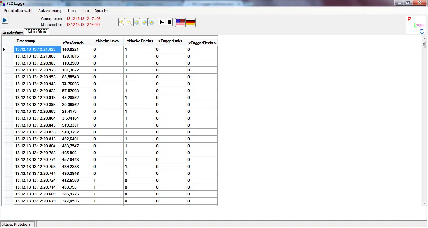 Scarica lo strumento web o l'app web PLC-Logger