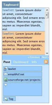 Download web tool or web app Plottable Tagboard System