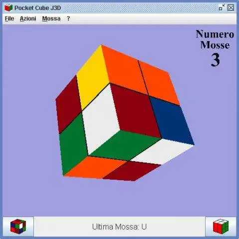 Scarica lo strumento Web o l'app Web Pocket Cube J3D per l'esecuzione in Linux online