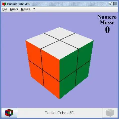 Descargue la herramienta web o la aplicación web Pocket Cube J3D para ejecutar en Linux en línea