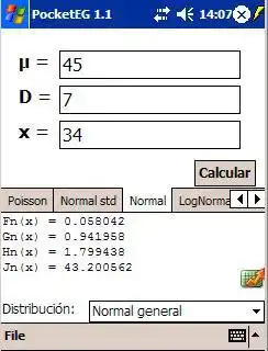 Download web tool or web app Pocket EG - General statistics for PDA to run in Windows online over Linux online