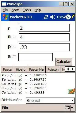 Download web tool or web app Pocket EG - General statistics for PDA to run in Windows online over Linux online