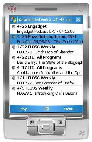 Download web tool or web app Pocket Podcasts