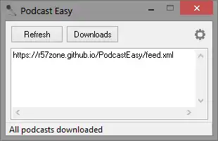 Mag-download ng web tool o web app PodcastEasy