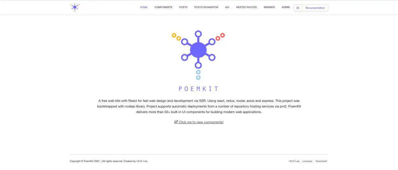 Web ツールまたは Web アプリ PoemKit をダウンロード