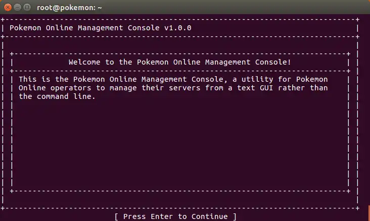 Download webtool of web-app Pokemon Online Utilities om online in Linux te draaien