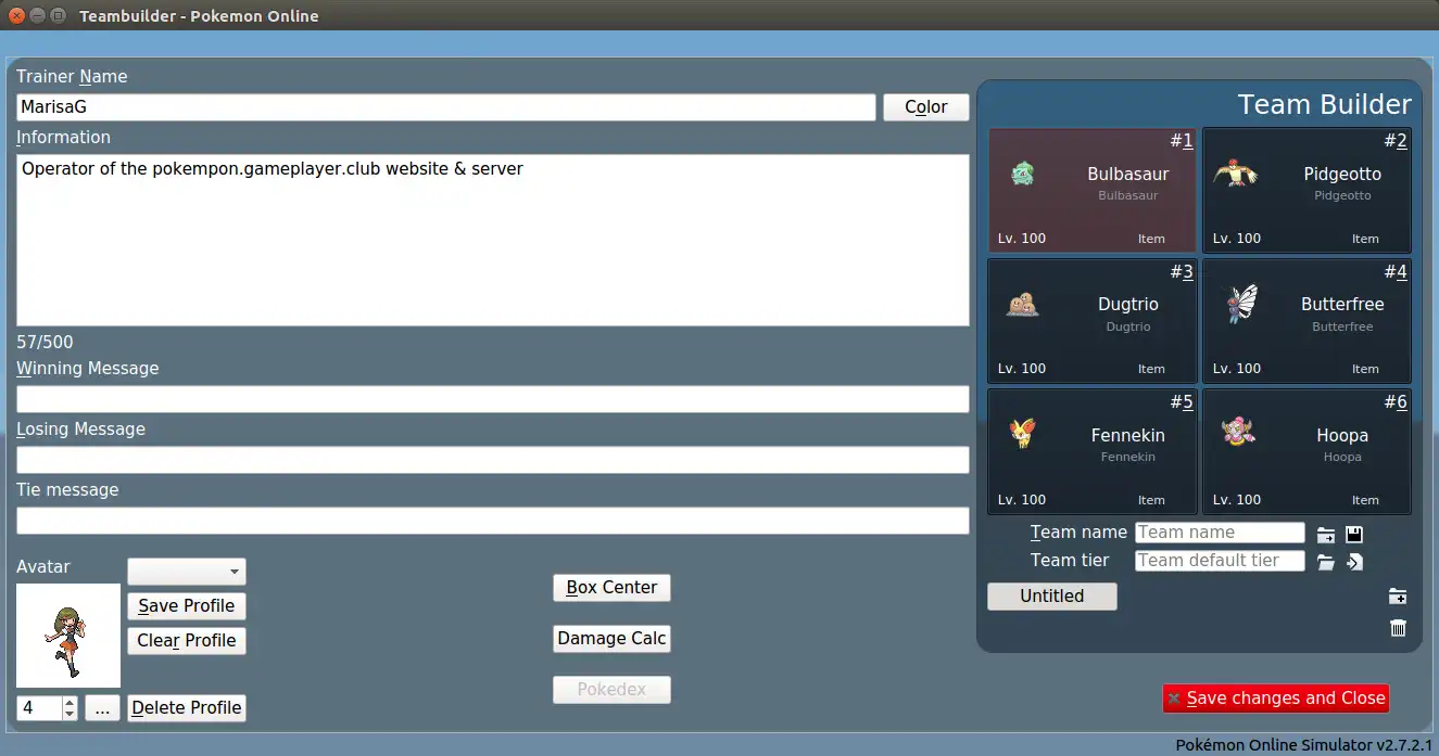 Download webtool of web-app Pokemon Online Utilities om online in Linux te draaien