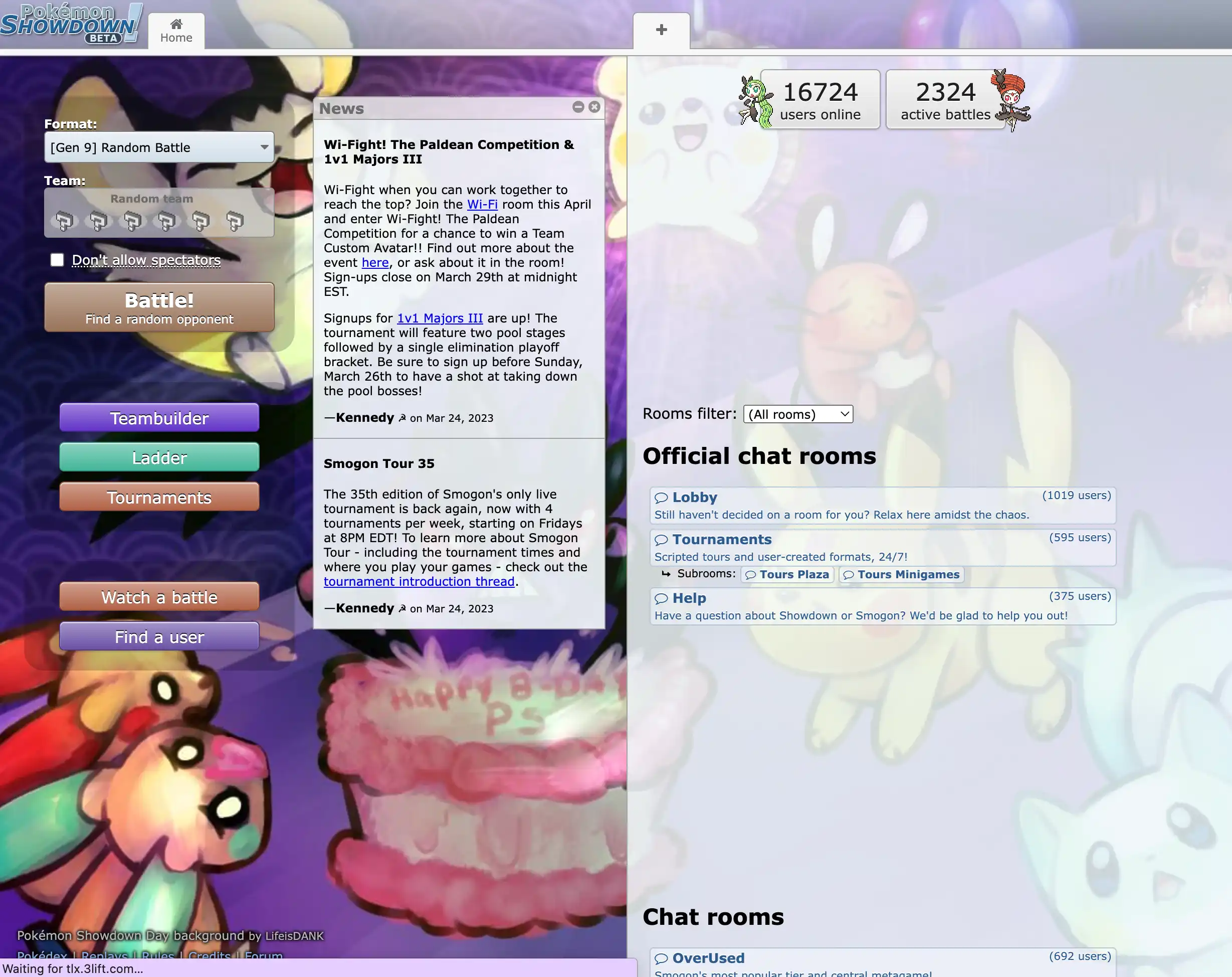 Download web tool or web app Pokemon Showdown