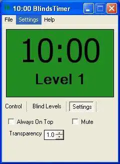 Download web tool or web app Poker Blinds Timer to run in Windows online over Linux online