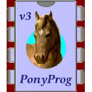 Free download PonyProg: serial device programmer Linux app to run online in Ubuntu online, Fedora online or Debian online