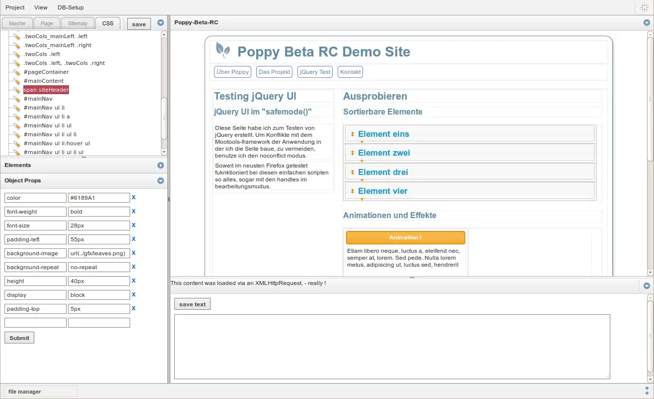 下载 Web 工具或 Web 应用程序 Poppy - Web Interface Generator