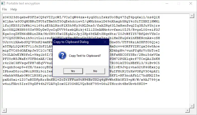 Mag-download ng web tool o web app na Portable Text Encryption