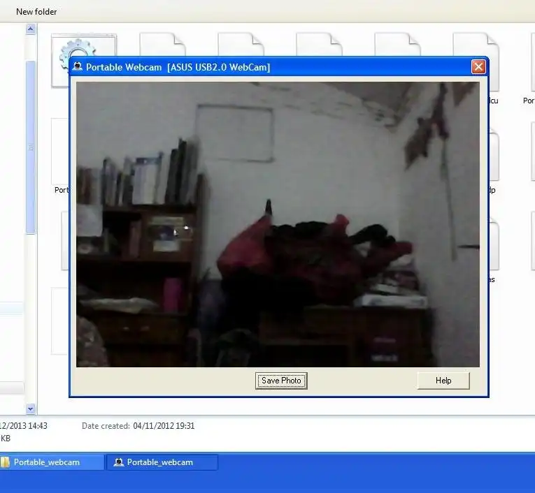 Download webtool of webapp Draagbare webcam