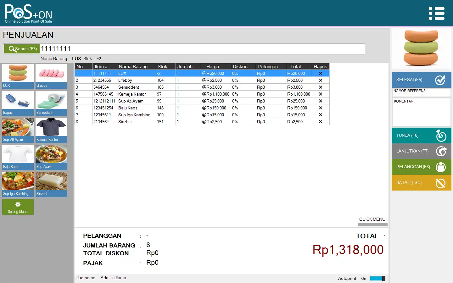 Download web tool or web app Pos On - Desktop