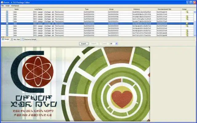 Descărcați instrumentul web sau aplicația web Postal - Editorul de pachete Sims 3 și API-ul pentru a rula în Windows online prin Linux online