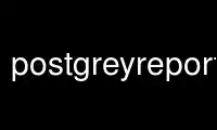 Run postgreyreport in OnWorks free hosting provider over Ubuntu Online, Fedora Online, Windows online emulator or MAC OS online emulator