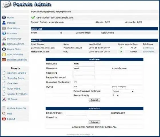 Download web tool or web app PostVis Admin