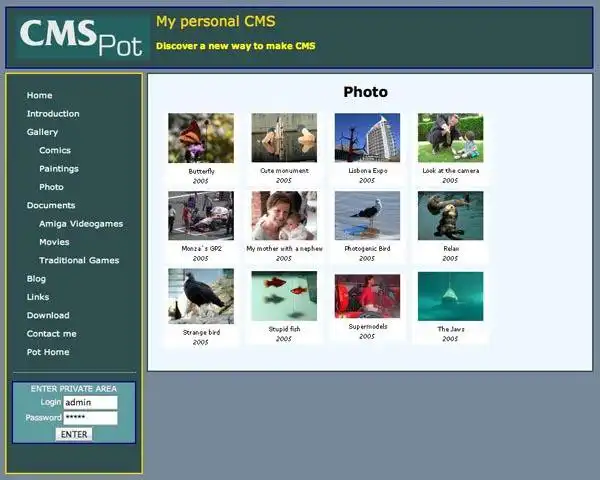 Download web tool or web app POT (Php Object Template)