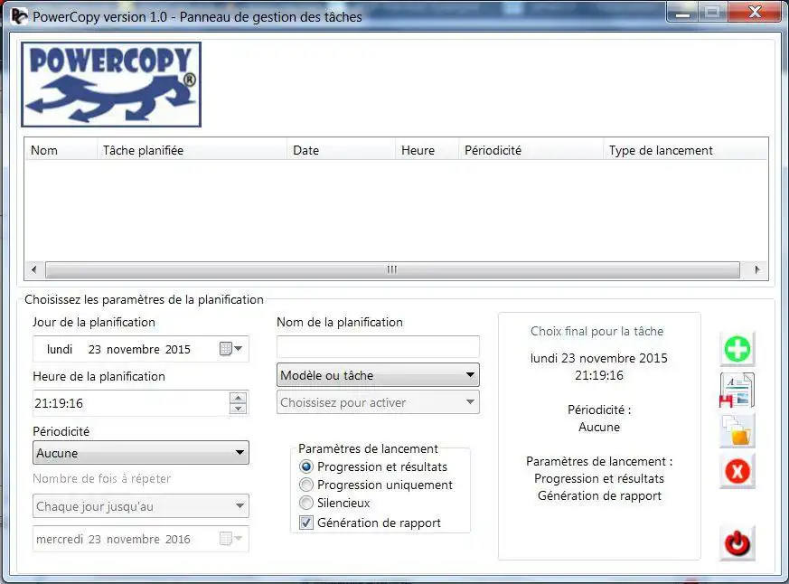 Download web tool or web app PowerCopy